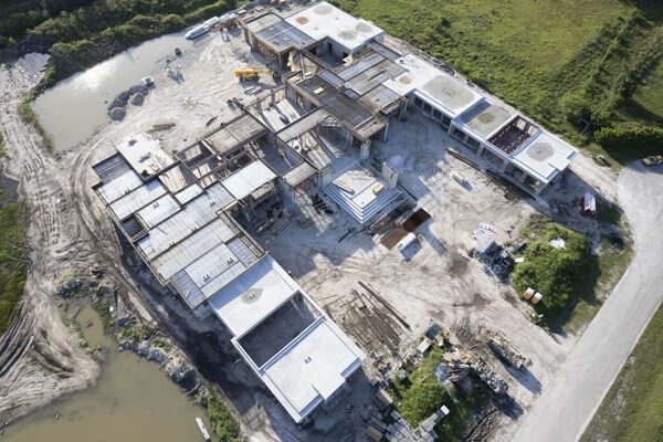 Epicore roof on modern custom home in Southwest Ranches FL