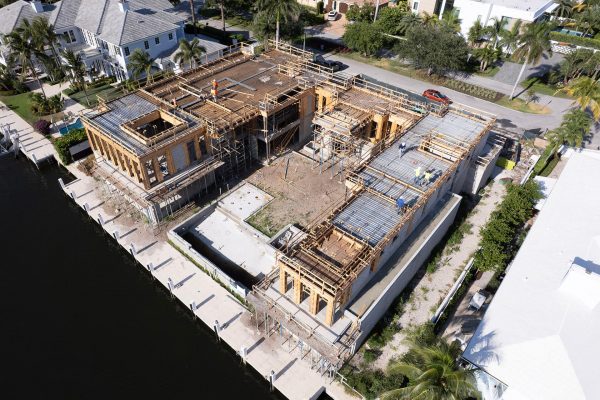 Delray Beach, FL | Custom home | Epicore Roof and Rebar