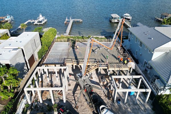 Tampa Bay, FL | Custom Home Epicore Pour